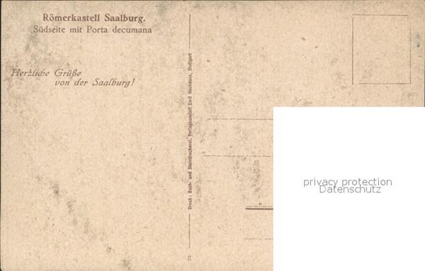 Saalburg Taunus Römerkastell – Bild 2