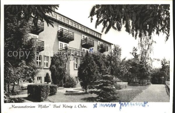 Bad Koenig Kursanatorium Müller