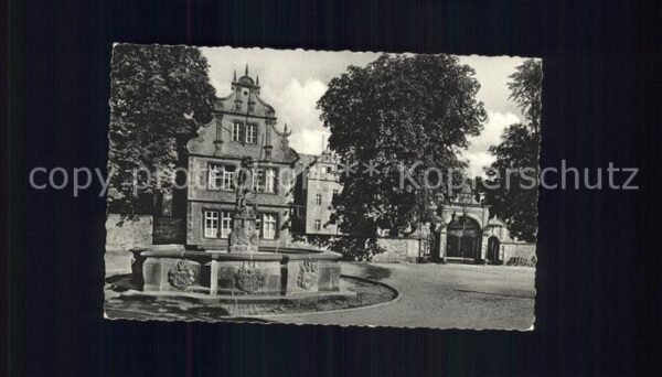 Friedberg Hessen Sankt Georgs- Brunnen Burg