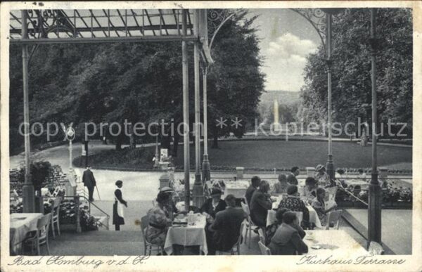 Bad Homburg Kurhaus Terrasse