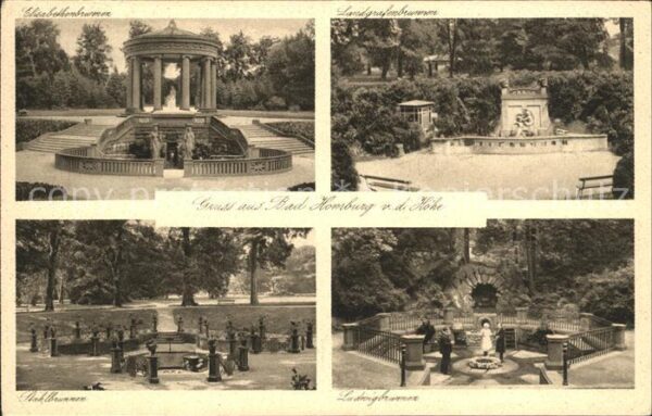 Bad Homburg Schlossbrunnen Elisabethenbrunnen
