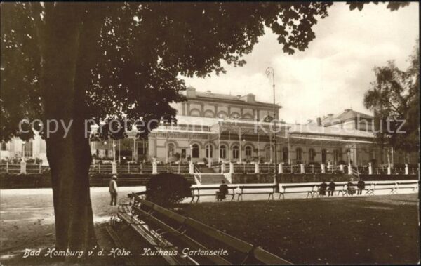 Bad Homburg Kurhaus Gartenseite