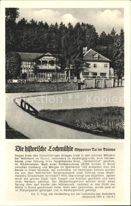 Koeppern Taunus Hotel Pension Zur Historischen Lochmühl