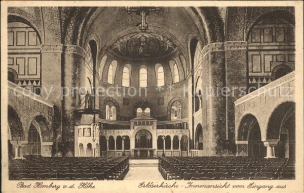 Bad Homburg Erlöserkirche Innenansicht