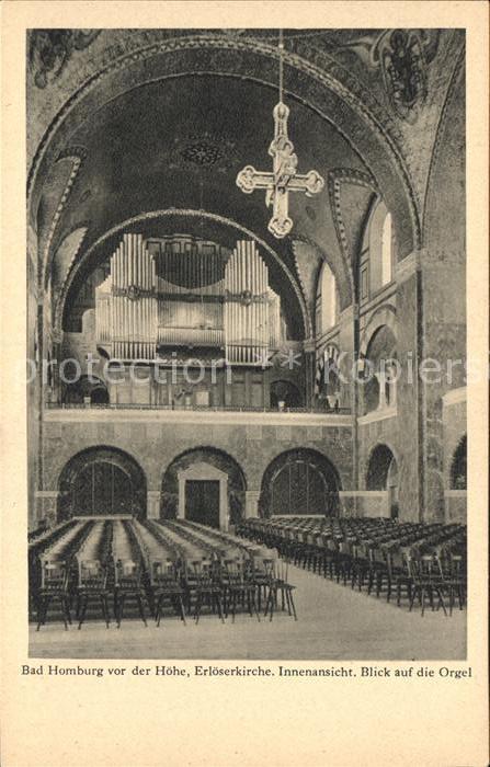Bad Homburg Erlöserkirche Innenansicht