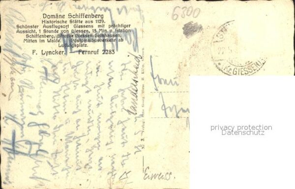 Giessen Lahn Schiffenberg Innenhof – Bild 2