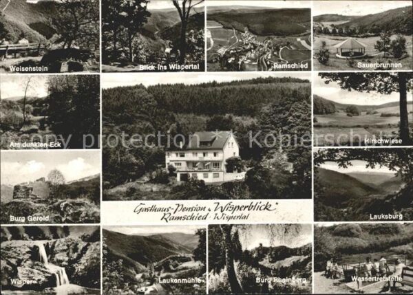 Ramschied Gasthaus Pension Wisperblick