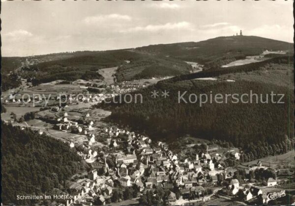 Schmitten Taunus Fliegeraufnahme
