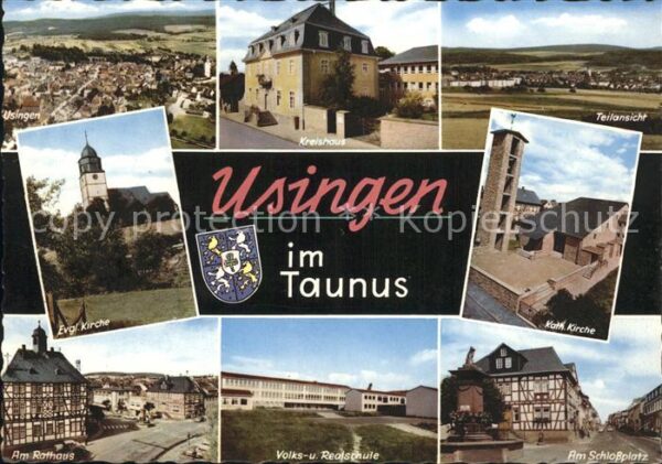 Usingen Kreishaus Schlossplatz Rathaus