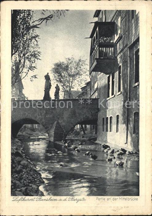 Bensheim Bergstrasse Mittelbrücke