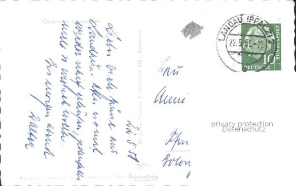 Landau Pfalz Gartenstadt Fliegeraufnahme – Bild 2