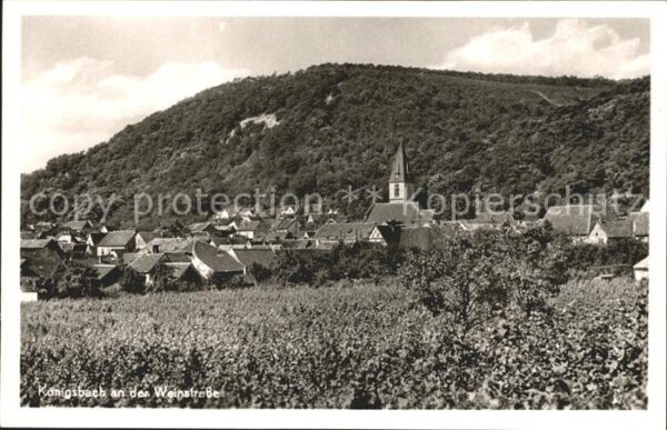 Koenigsbach Weinstrasse Ortsansicht