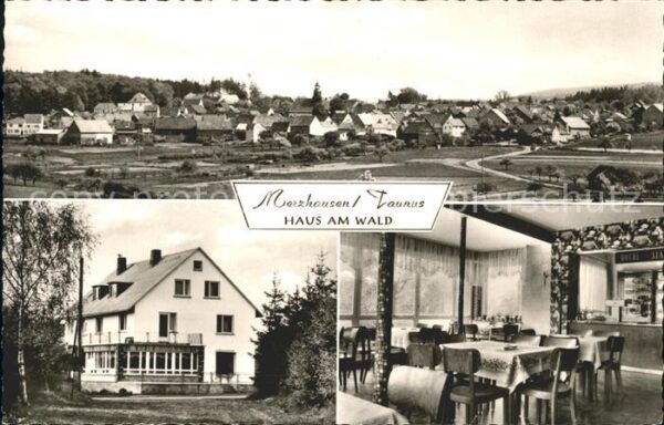 Merzhausen Taunus Panorama Restaurant Haus am Wald Gastst