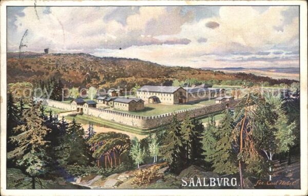 Saalburg Taunus Panorama