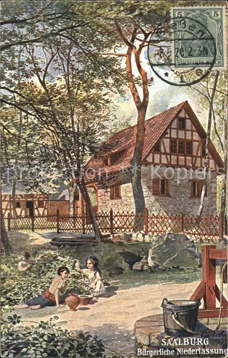Saalburg Taunus Bürgerliche Niederlassung