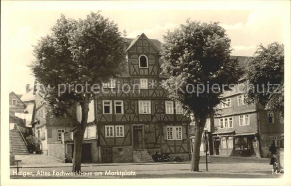 Haiger Altes Fachwerkhaus am Marktplatz