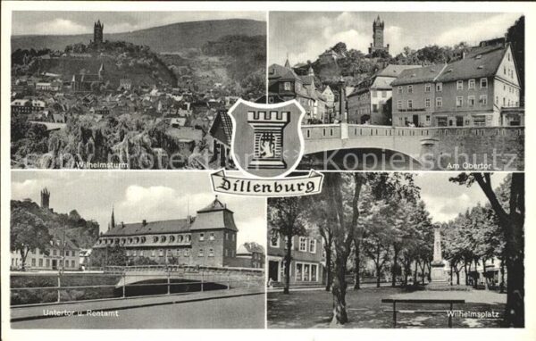 Dillenburg Wilhelmsturm Am Obertor Untertor und Re