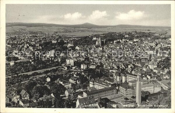 Wetzlar Blick vom Kalsmunt