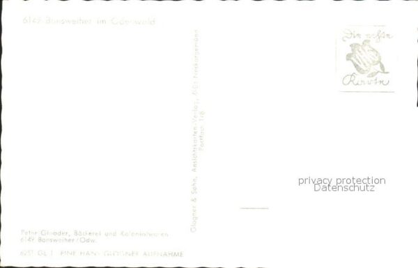 Bonsweiher Ortsansicht – Bild 2
