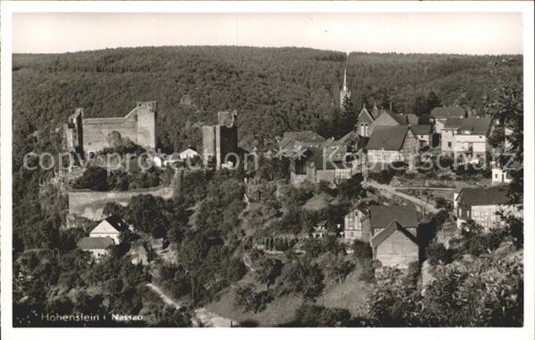 Nassau Lahn Burg Hohenstein