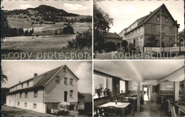 Milseburg DJH Oberbernhards Rhön Speisesaal