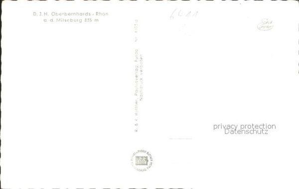 Milseburg DJH Oberbernhards Rhön Speisesaal – Bild 2