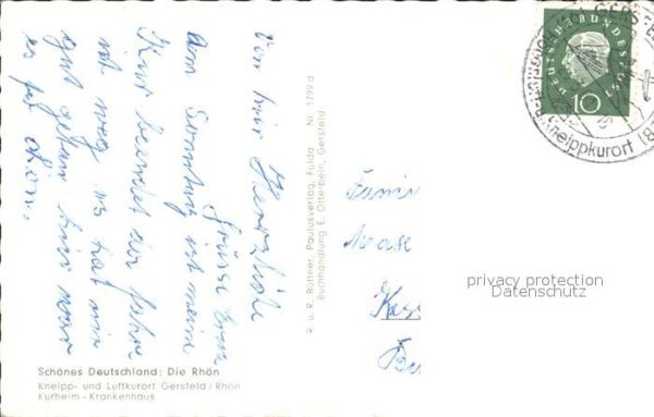 Gersfeld Rhoen Kurheim Krankenhaus – Bild 2