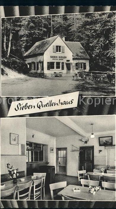 Landau Pfalz Sieben Quellenhaus Gaststube