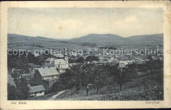 Gersfeld Rhoen Panorama
