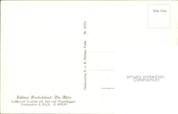 Gersfeld Rhoen mit Bad und Wachtküppel – Bild 2