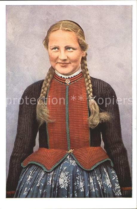 Schlitz Mädchen in Hessentracht
