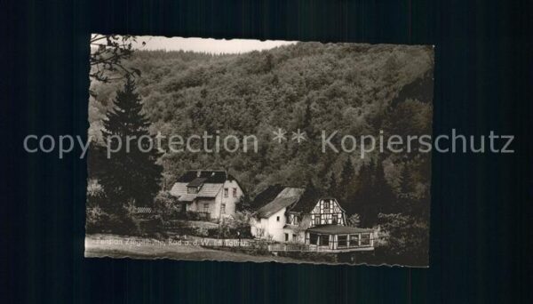 Rod Weil Pension Ziegelhütte