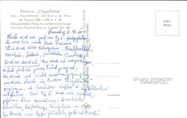 Rod Weil Pension Ziegelhütte – Bild 2