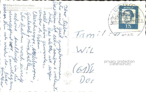 Lindenfels Odenwald Albert Schweitzer Haus Freizeitheim – Bild 2