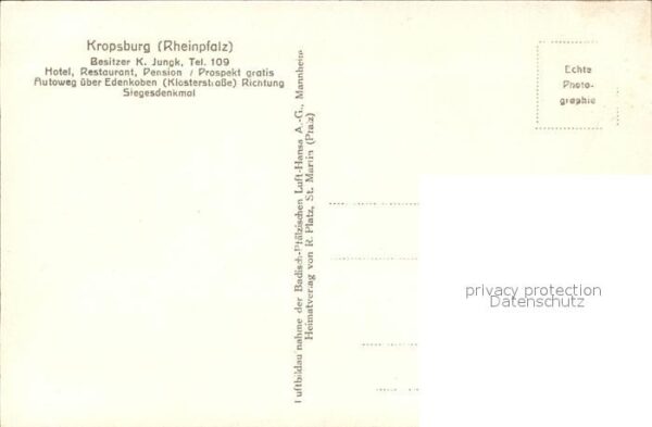 St Martin Pfalz Die Kropsburg Fliegeraufnahme – Bild 2