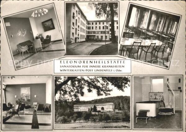 Winterkasten Lindenfels Eleonoren Heilstätte Zimmer Speisesaal