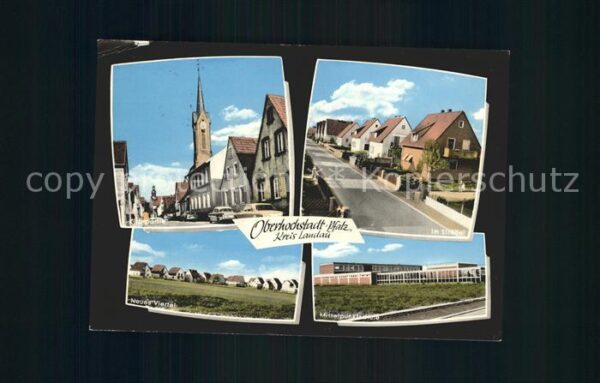 Hochstadt Pfalz Kirche Neues Viertel Im Strässel Mittel