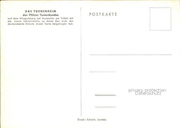 Annweiler Trifels Turnerheim des Pfälzer Turnerbundes auf – Bild 2