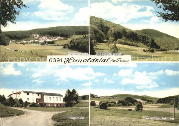Hunoldstal Gesamtansicht Weiltal Bürgerhaus Feldbe