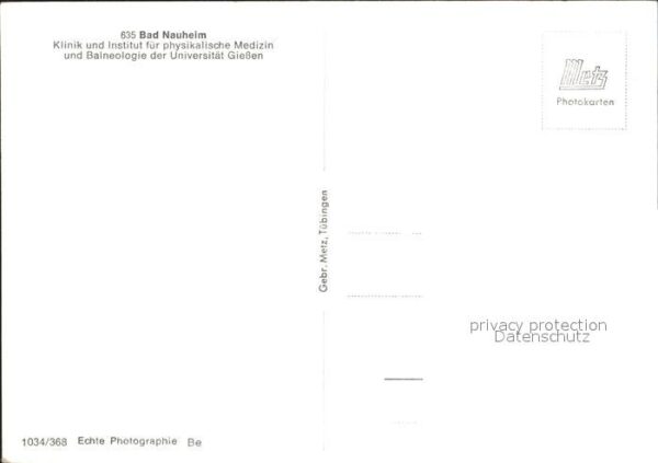 Bad Nauheim Klinik und Institut der Universität Gie – Bild 2