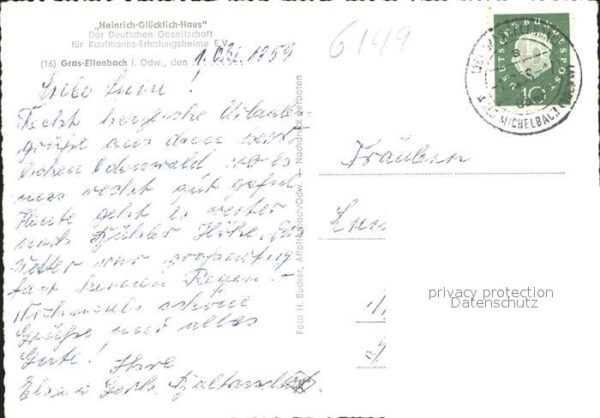 Gras-Ellenbach Heinrich Glücklich Haus – Bild 2