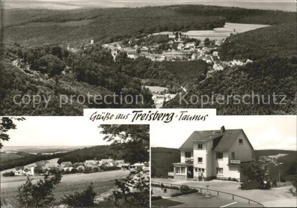 Treisberg Totalansicht Cafe Pension Sachs