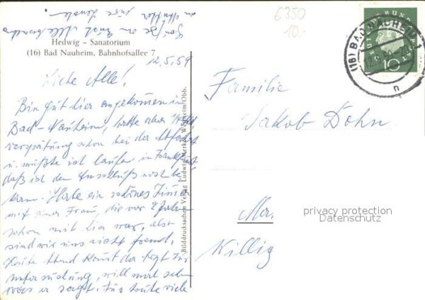 Bad Nauheim Hedwig Sanatorium – Bild 2