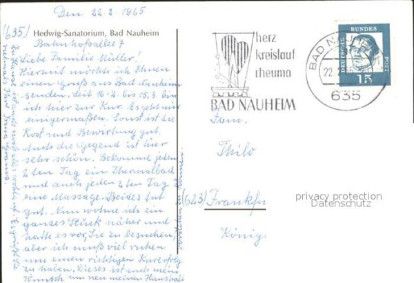 Bad Nauheim Hedwig Sanatorium – Bild 2