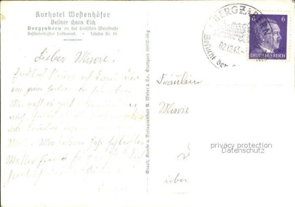 Bad Bergzabern Kurhotel Westenhöfer – Bild 2