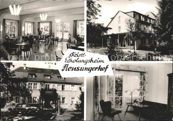 Flensungen Christl Erholungsheim Flensungerhof Auf