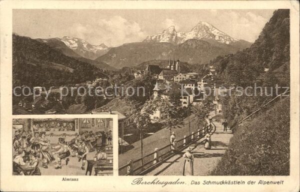 Berchtesgaden Panorama Almtanz