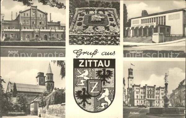 Zittau Bahnhof Stadttheater Johanniskirche Kur