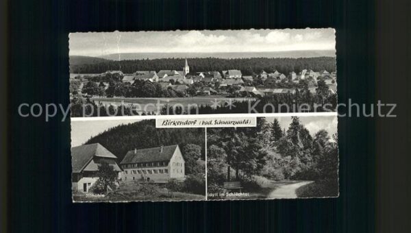 Birkendorf Panorama Illmühle Schlüchtal