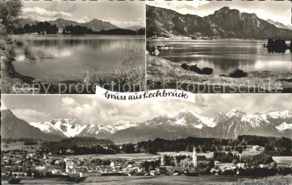 Lechbruck See Schmuttersee Forggensee Panorama